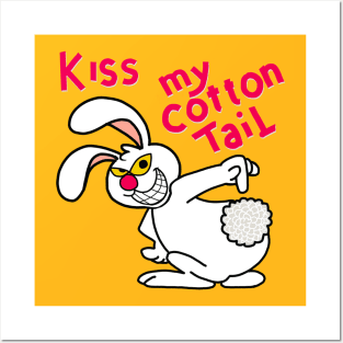 cottontail rabbit Posters and Art